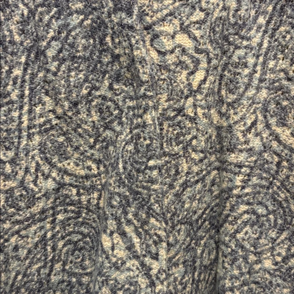 Pure Jill Tranquility Fleece Jacket  Long Sleeve Paisley Pockets - Picture 3 of 4